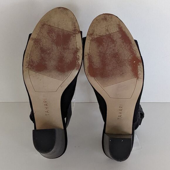 Tahari Maya Black Sandals Women's 9 - Picture 8 of 10